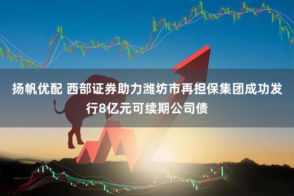 扬帆优配 西部证券助力潍坊市再担保集团成功发行8亿元可续期公司债