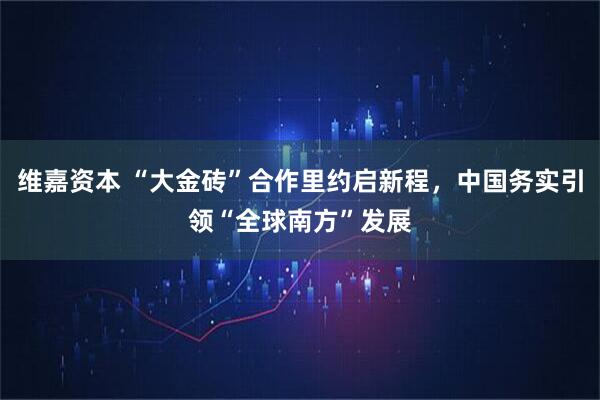 维嘉资本 “大金砖”合作里约启新程，中国务实引领“全球南方”发展