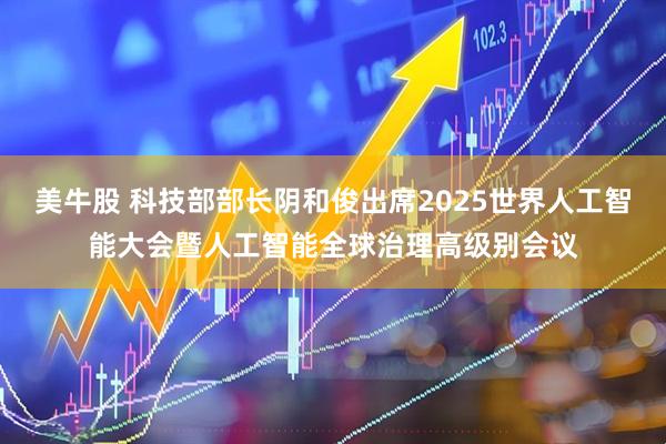美牛股 科技部部长阴和俊出席2025世界人工智能大会暨人工智能全球治理高级别会议