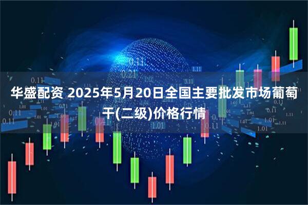 华盛配资 2025年5月20日全国主要批发市场葡萄干(二级)价格行情