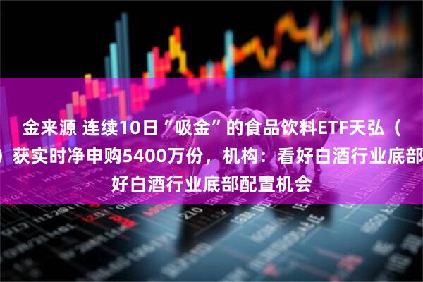 金来源 连续10日“吸金”的食品饮料ETF天弘（159736）获实时净申购5400万份，机构：看好白酒行业底部配置机会